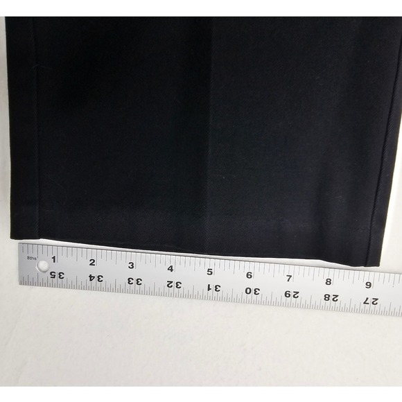 Dockers Mens Classic Fit Flat Front Black Cotton Chino Pants 36x34 406714158 - Picture 8 of 8